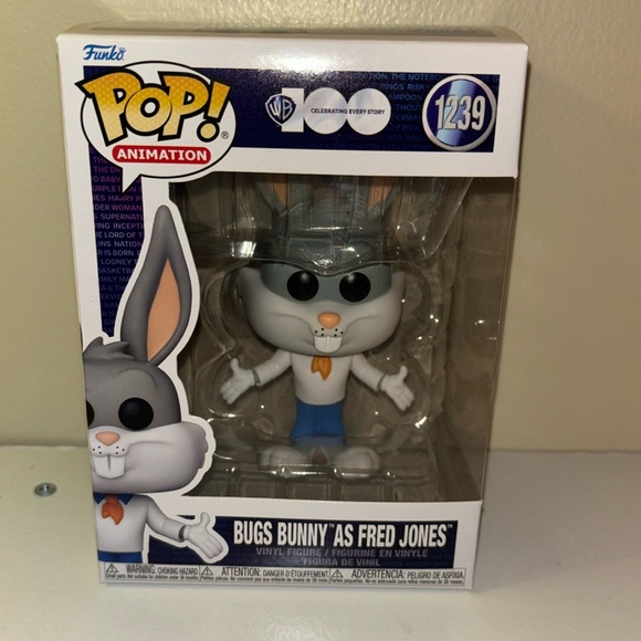 Warner Bros. Bugs as Fred Jones Funko Pop - Picture 1 of 5